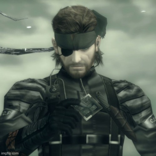 image tagged in metal gear solid snake | made w/ Imgflip meme maker