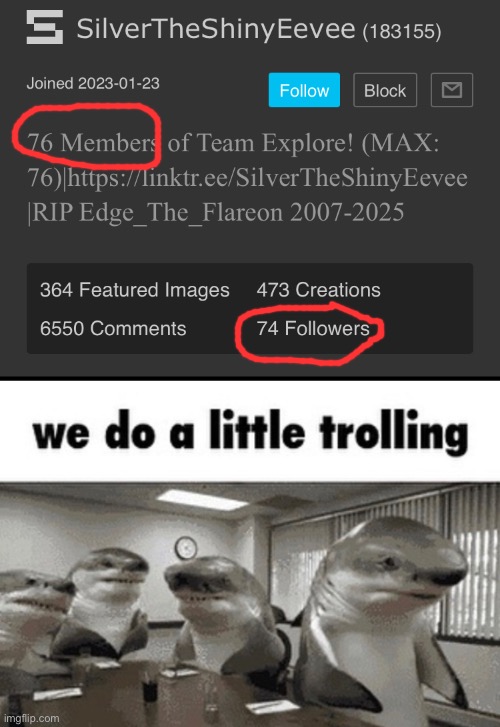 dw i refollowed | image tagged in we do a little trolling | made w/ Imgflip meme maker