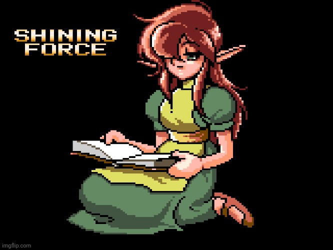 Shining Force girl | image tagged in shining force girl | made w/ Imgflip meme maker