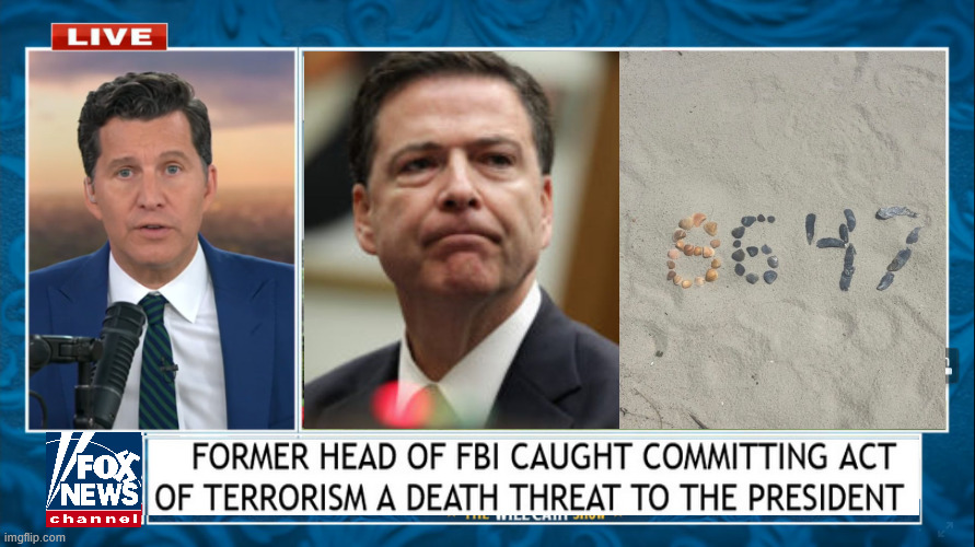FOXAGANDA Comey's death treat to Trump | image tagged in foxaganda comey's death treat to trump,terrorist instagram post,capital punishment,trump shitshow,loyaty matters | made w/ Imgflip meme maker