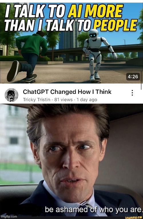 Least embarrassing Ai Creator: | image tagged in ai meme,ai generated,ai sucks | made w/ Imgflip meme maker