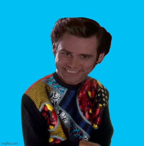 image tagged in bill cosby,cosby,sweater,jim carrey,ace ventura | made w/ Imgflip meme maker