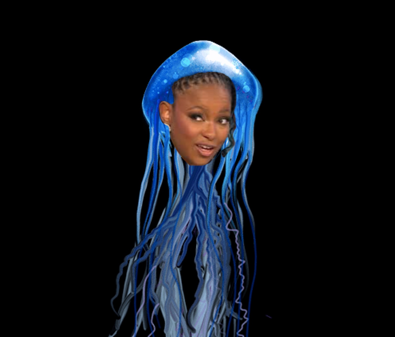 Jazzy Jelly-fish Blank Meme Template