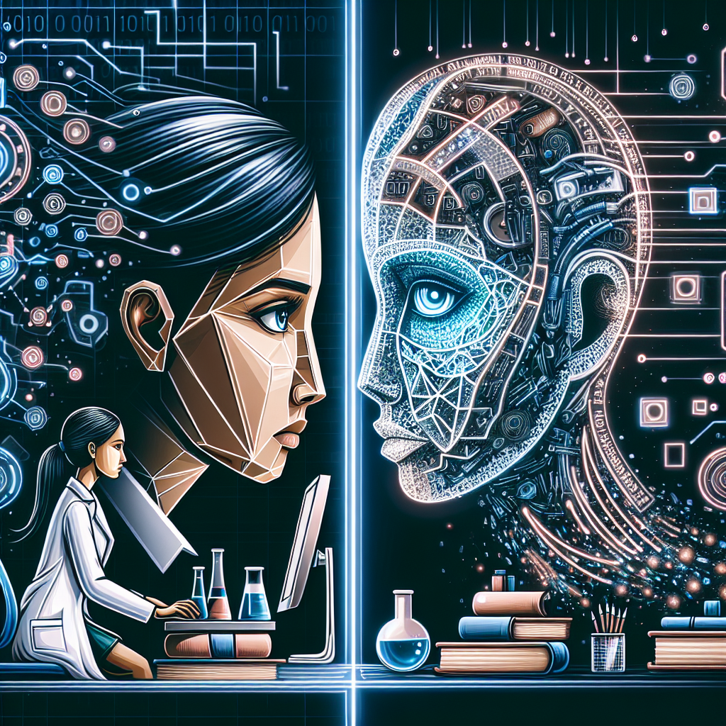 Human vs AI Blank Meme Template