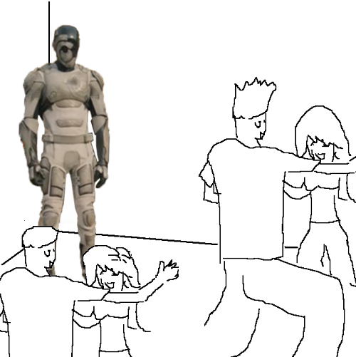they don't even know Murderbot Blank Meme Template