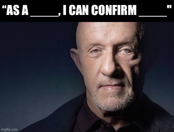 Kid Named | “AS A ____, I CAN CONFIRM ____" | image tagged in kid named | made w/ Imgflip meme maker
