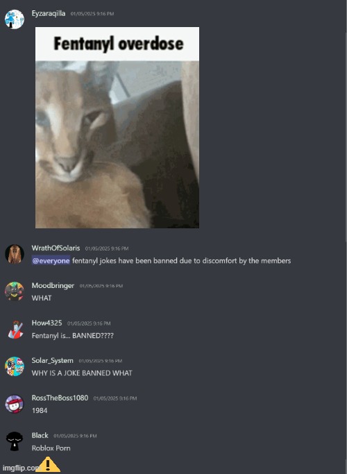 recreating dreams part 17 (everyone in here except black are real discord users btw) | made w/ Imgflip meme maker