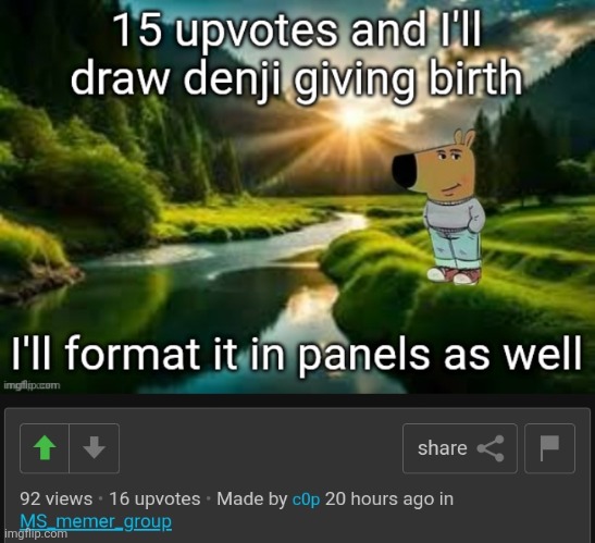 Ooooohh msmg wanting a minor to be impregnated, if any of you from now on question my freakiness I'll pull up this ss | made w/ Imgflip meme maker