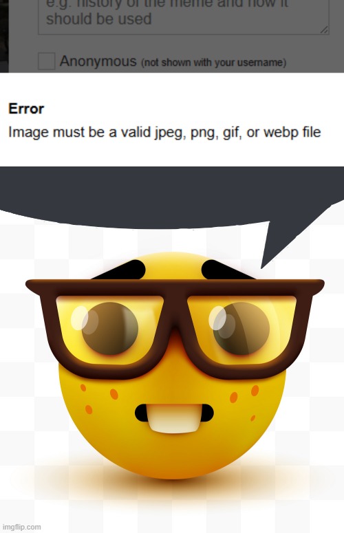 image tagged in nerd emoji | made w/ Imgflip meme maker