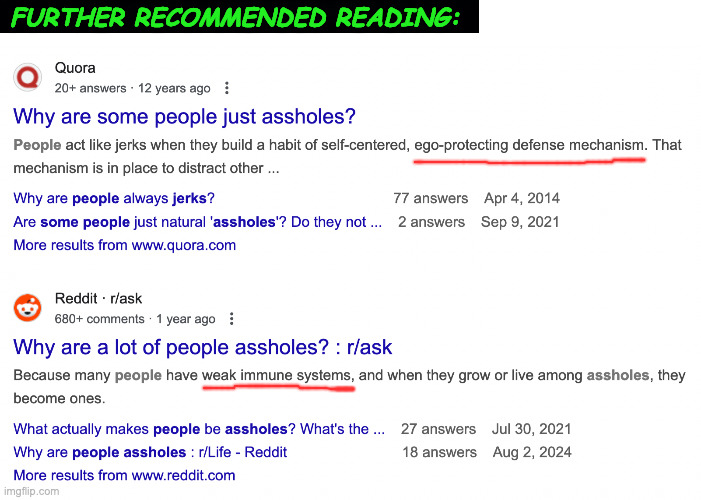 FURTHER RECOMMENDED READING: | image tagged in blank white template | made w/ Imgflip meme maker