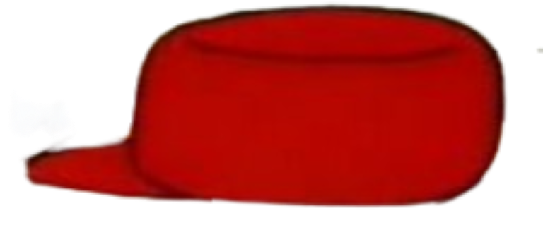 Bart's Lucky Red Hat Blank Meme Template