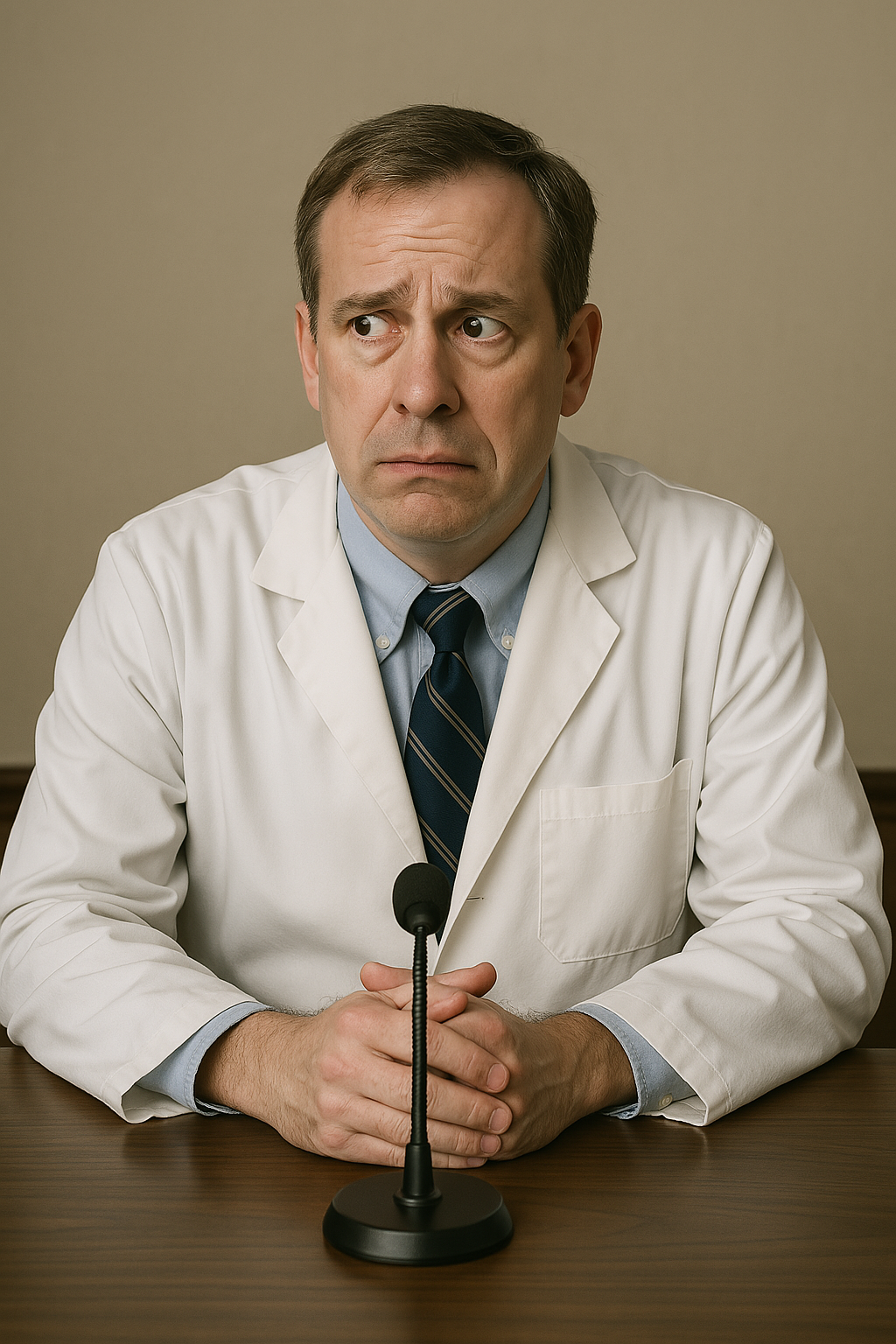 Nervous doctor Blank Meme Template