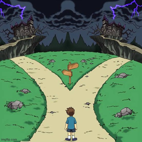 2 bad choices | image tagged in 2 bad choices | made w/ Imgflip meme maker