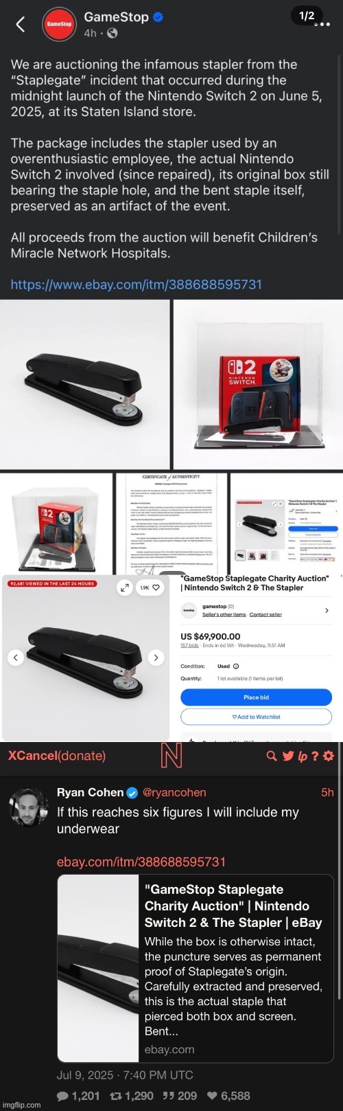 Do I bid on the stapler? | made w/ Imgflip meme maker