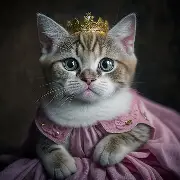 cat in a dress Blank Meme Template