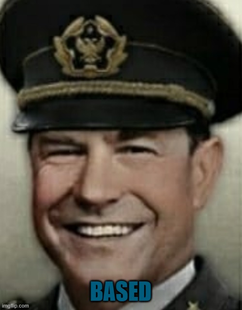 Great trial man smile | BASED | image tagged in great trial man smile | made w/ Imgflip meme maker