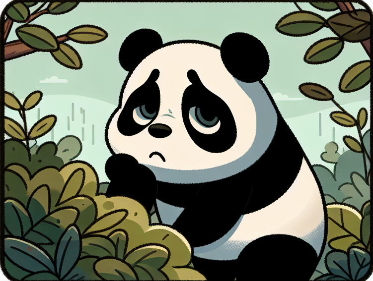 panda dissapoint Blank Meme Template