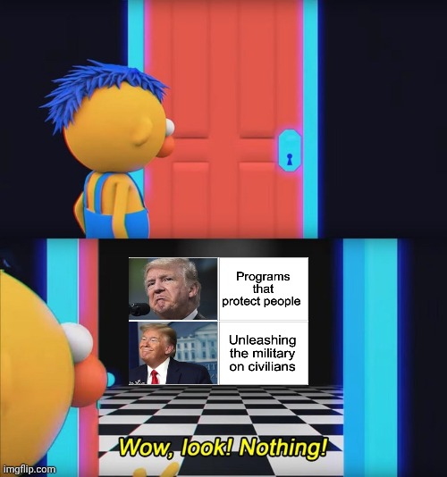 Wow, look! Nothing! | image tagged in wow look nothing | made w/ Imgflip meme maker
