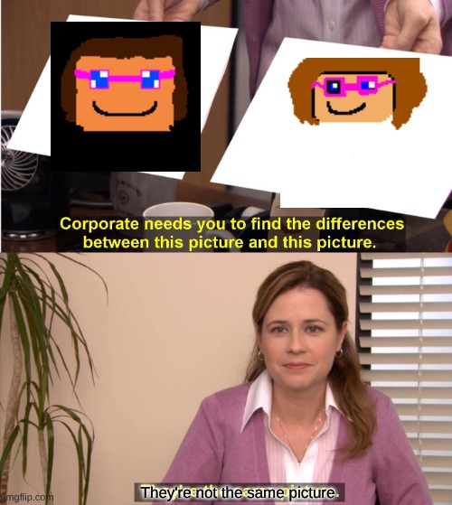 They're The Same Picture | They're not the same picture | image tagged in memes,they're the same picture | made w/ Imgflip meme maker