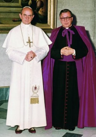 S. Paul VI and S. Joseph Maria Escrivá Blank Meme Template