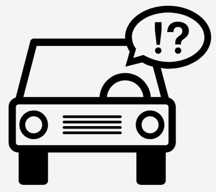 Confused car Blank Meme Template