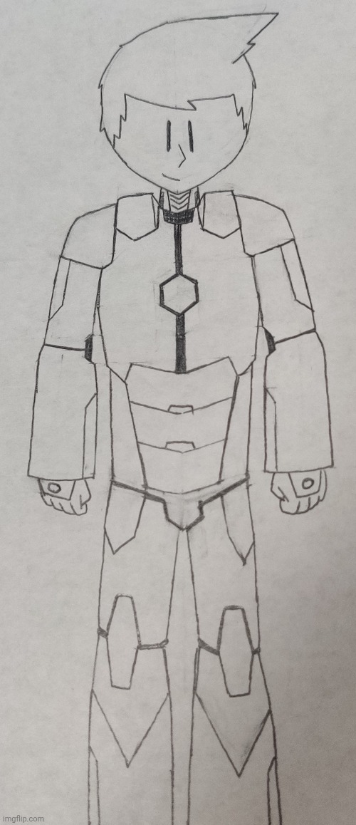 Just tried making my own take on the model 51 Iron Man armor | made w/ Imgflip meme maker