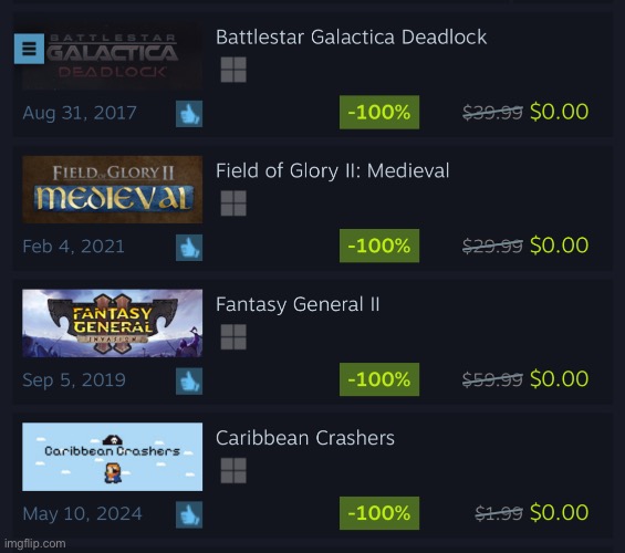 4 free Steam games?  YES PLEASE | made w/ Imgflip meme maker
