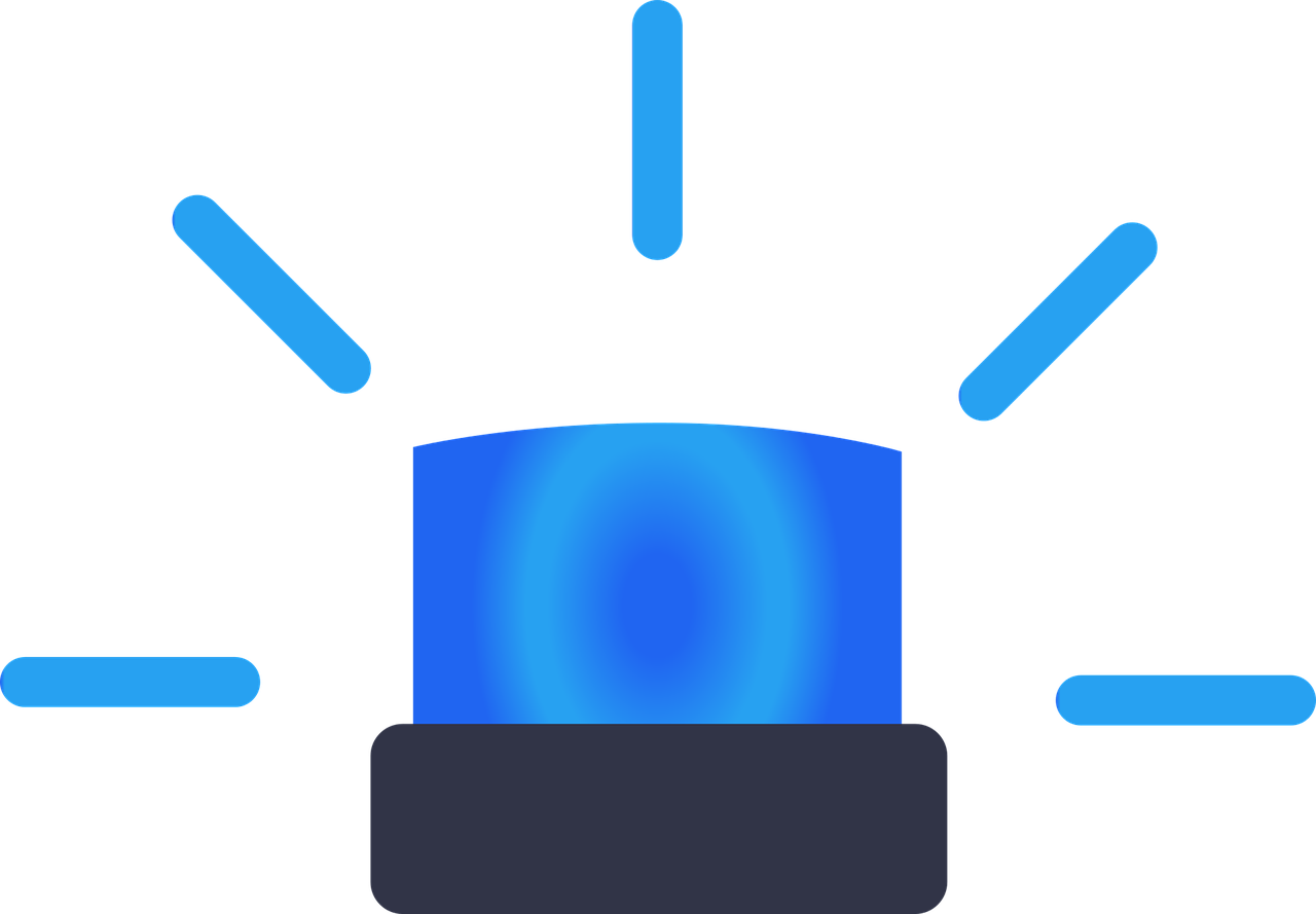 blue light Blank Meme Template
