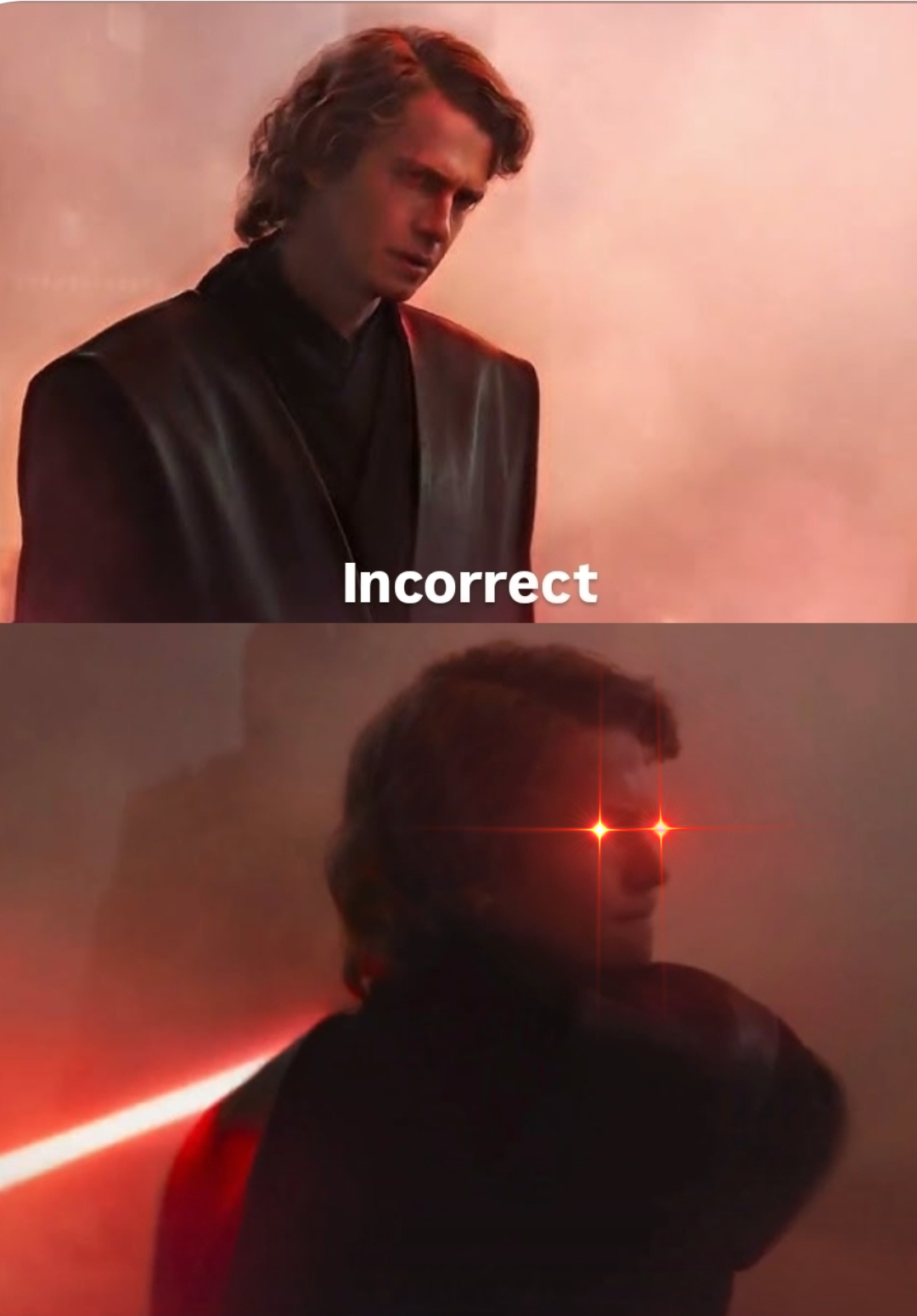 Incorrect Blank Meme Template