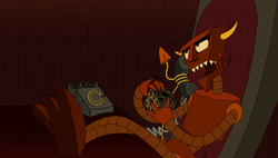 Robot Devil Blank Meme Template