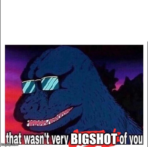 That wasn’t very cash money | BIGSHOT | image tagged in that wasn t very cash money | made w/ Imgflip meme maker
