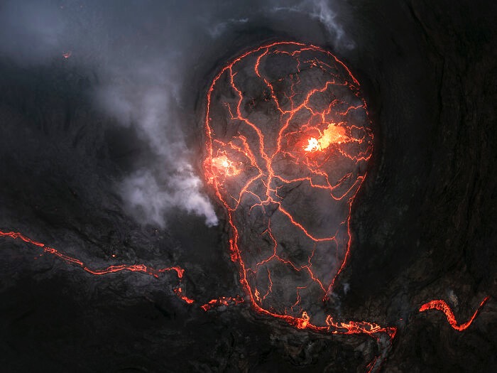 Smoking Skull. Photo credit: Daniel Viñé Garcia | image tagged in photography | made w/ Imgflip meme maker
