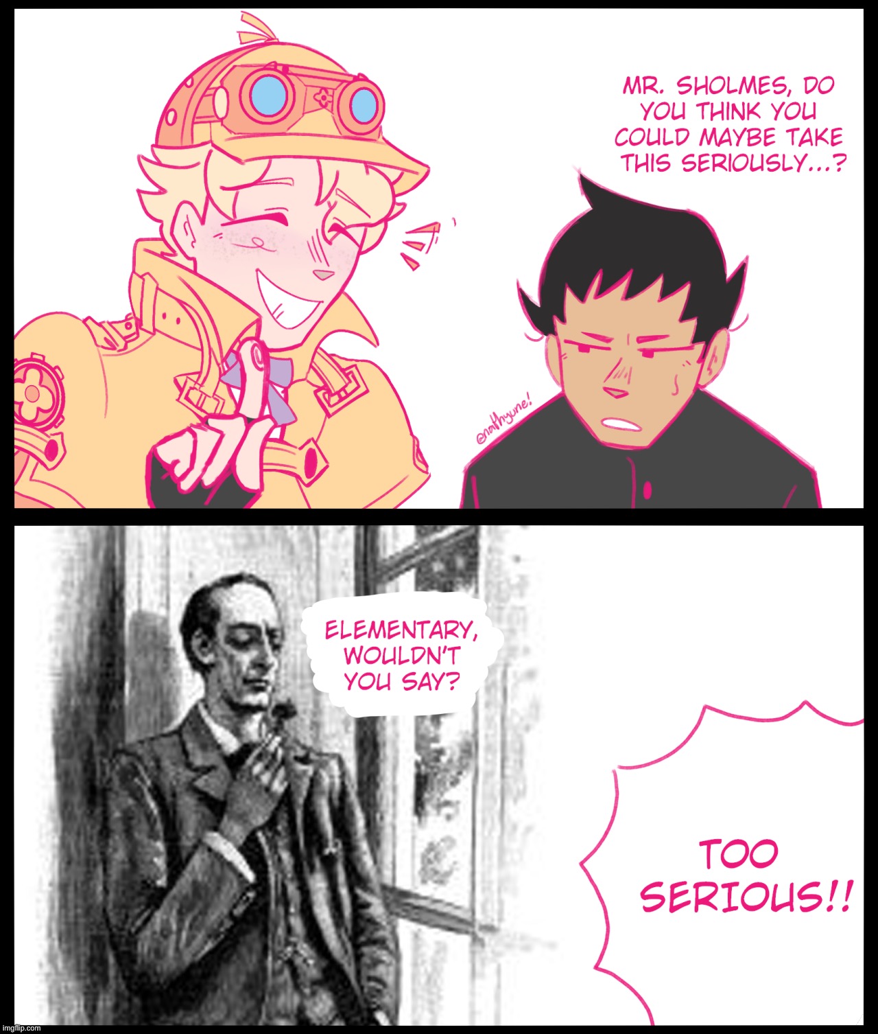 He he he looks like oistrakh | made w/ Imgflip meme maker