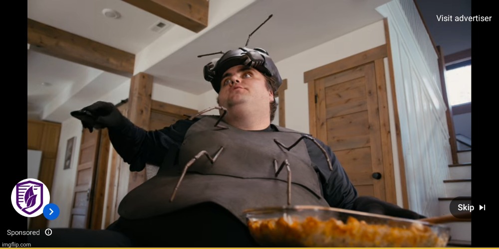 Prolly the funniest ad I've seen by far | image tagged in youtube,ads,images | made w/ Imgflip meme maker