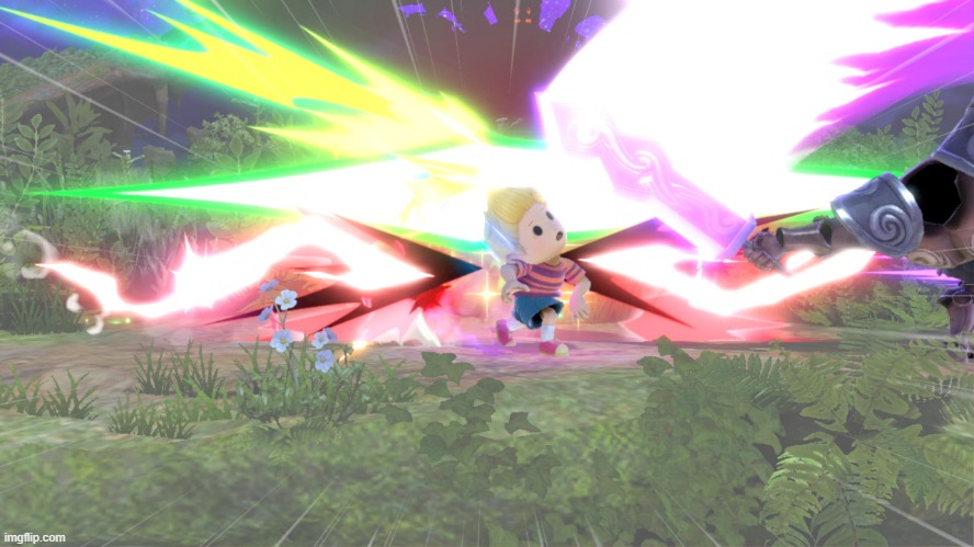 Lucas and the Phantom | image tagged in gaming | made w/ Imgflip meme maker