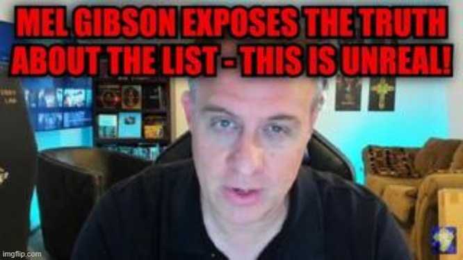 Mel Gibson Exposes The Truth About The List - This Is Unreal! (Video) 