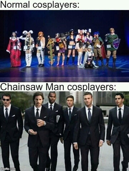 peaksaw man | image tagged in memes,funny,chainsaw man | made w/ Imgflip meme maker