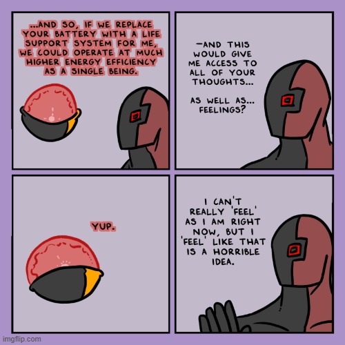 image tagged in stars,orb,robot,thoughts,feelings,feel | made w/ Imgflip meme maker