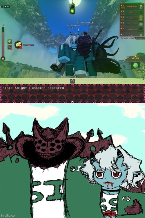“I am quite bad at drawing.” This shit is peak | image tagged in roblox,squid game,black souls,memes,shitpost | made w/ Imgflip meme maker
