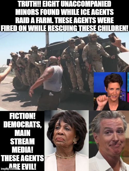 Children rescued by ICE! | image tagged in that s what heroes do | made w/ Imgflip meme maker