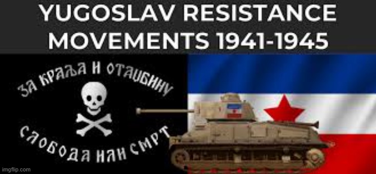 Yugoslav Resistance Movements | image tagged in yugoslav resistance movements,slm,slavic lives matter | made w/ Imgflip meme maker