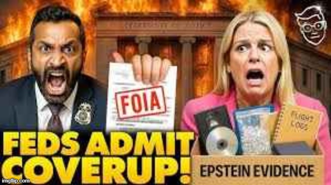 YIKES: Feds Admit To Epstein Cover-Up! RELEASE THE MOUNTAINS OF EVIDENCE NOW (Video) 