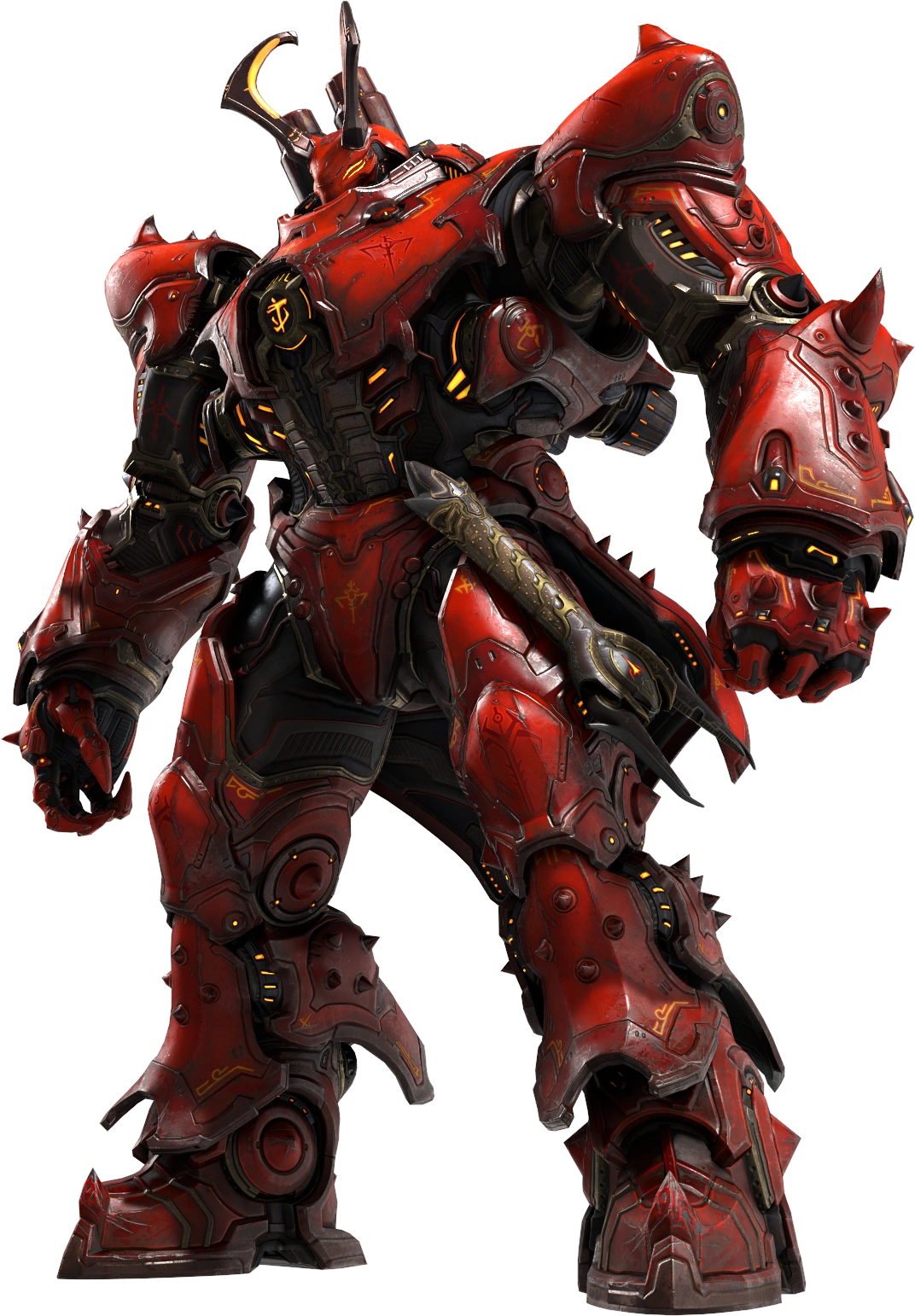 Davoth armored Blank Meme Template