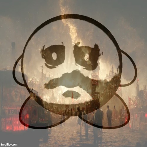 trauma + ptsd kirby | image tagged in trauma ptsd kirby | made w/ Imgflip meme maker