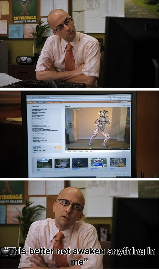 This better not awaken anything in me Blank Meme Template