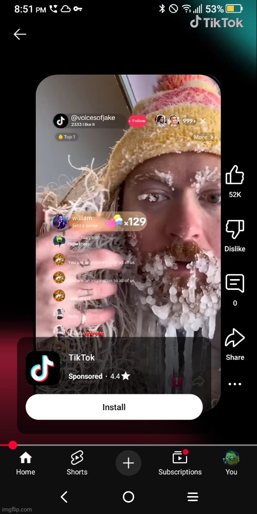 I think this is what being unemployed does to some of us... | image tagged in images,tiktok | made w/ Imgflip meme maker