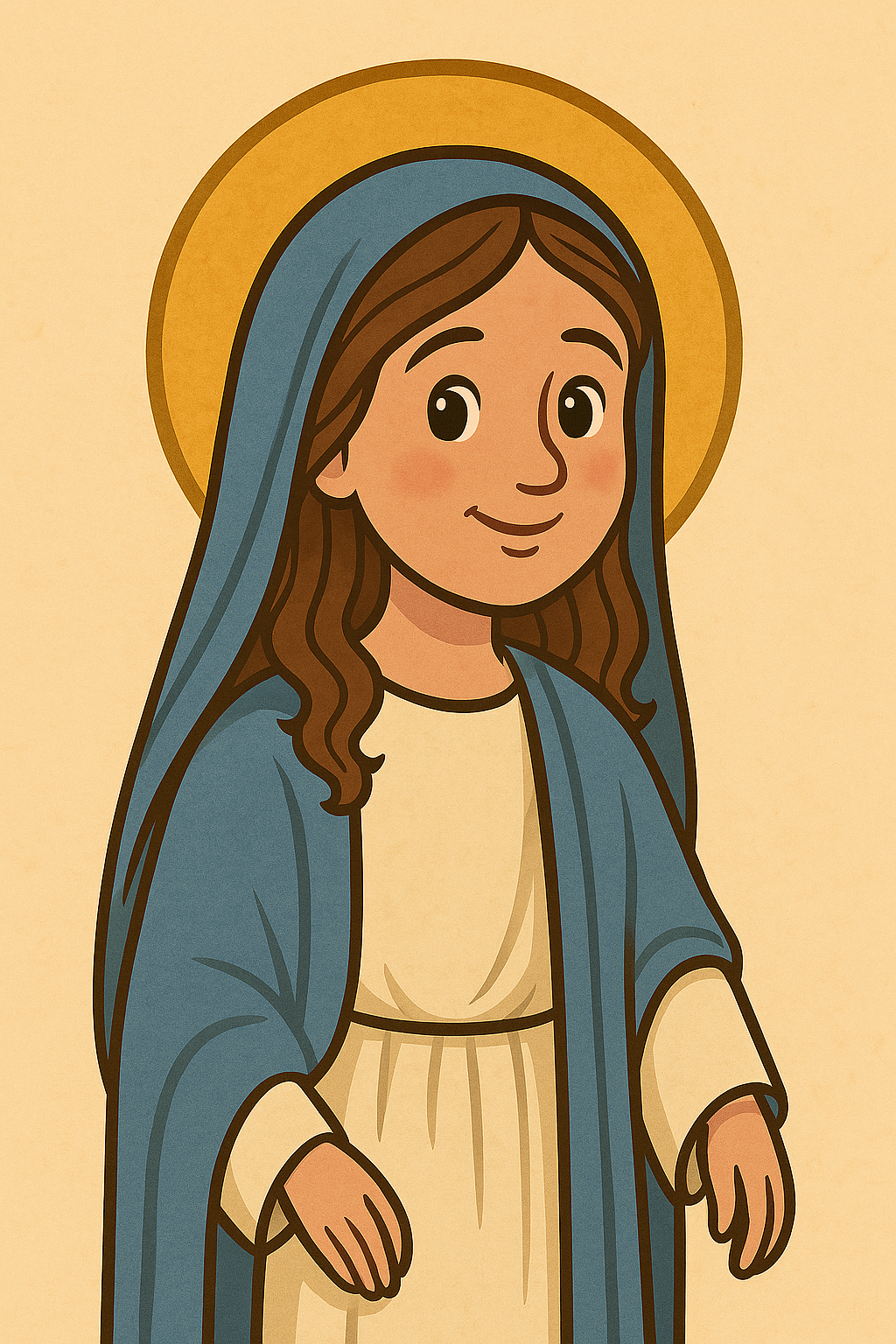 Maria di Nazareth Blank Meme Template