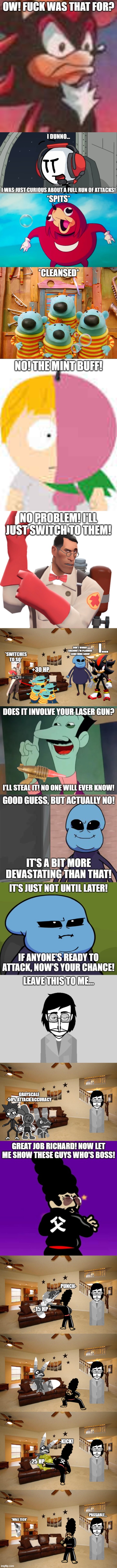 Morshu vs Shadow (Part 15) | made w/ Imgflip meme maker
