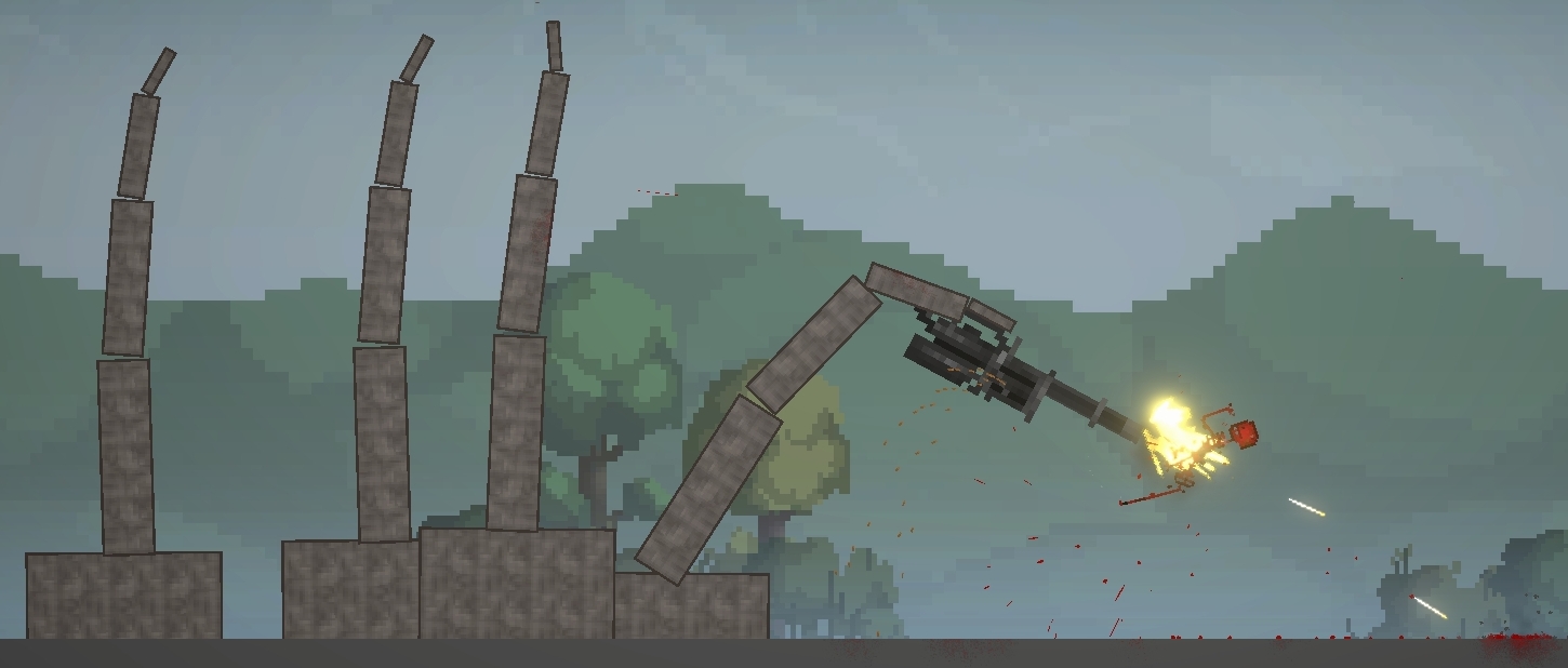 High Quality Infestation holding minigun Blank Meme Template