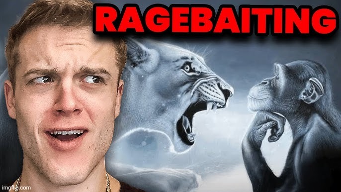 Ragebaiting | image tagged in ragebaiting | made w/ Imgflip meme maker